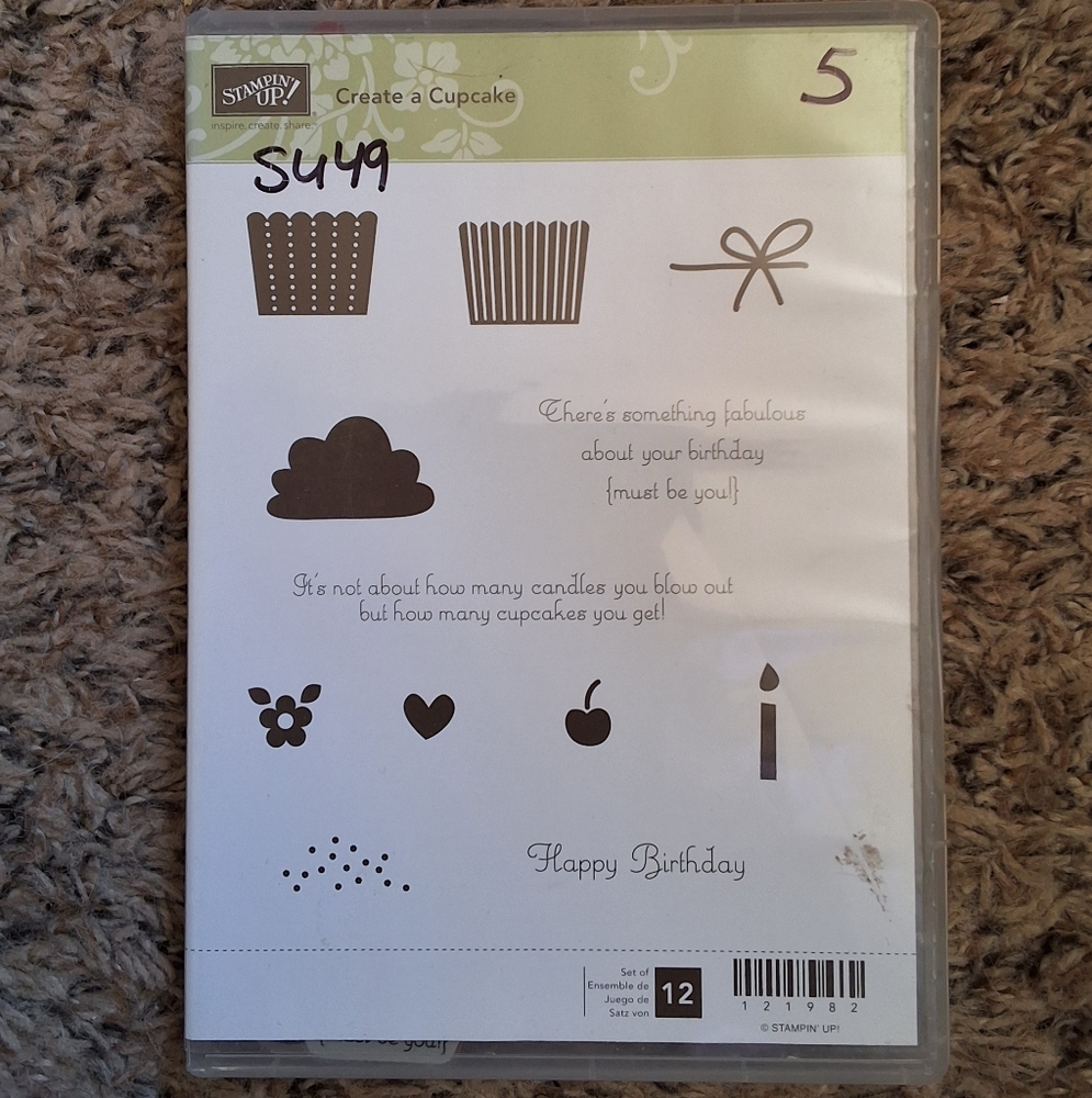 Stampin Up Create a Cupcake